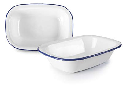 IBILI 905022 Fuente Rectangular BlancoA 22 CM