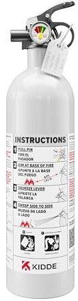 Kidde Fire Extinguisher for Boats, Single-Use 5BC