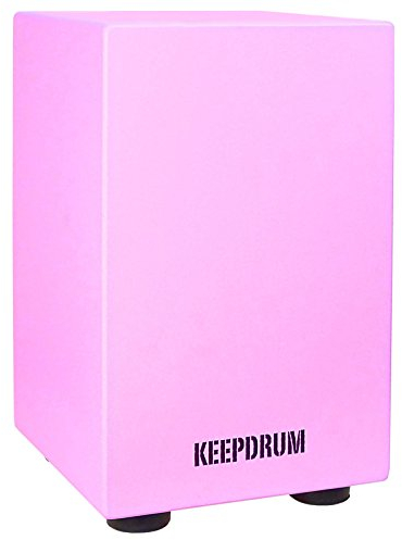 keepdrum DC-1M PK Cajon Junior Trommelhocker Pink Rosa