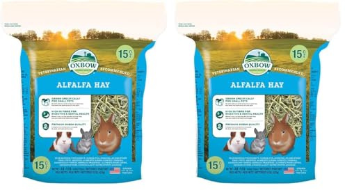 Oxbow, Fieno Alfalfa, 425 g (Confezione da 2)