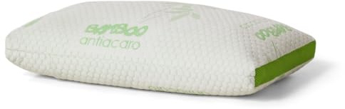 EPSELIA Cuscino Lettino per Bambini Rivestimento BAMBU' BIO cm 50x30 H10, Performante Fascia Traspirante Tessuto Air 3D, Cuscino Asilo o Viaggio Sfoderabile e Anallergico OEKO-TEX®