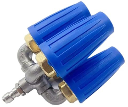 Lavadora a Presión con Boquilla Turbos 4 en 1, 4000 Psi, Punta Turbos Giratoria de 360° para Lavadora a Presión con Conector Rápido de 1/4, Puntas de Lavadora a Presión