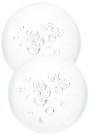 UPKOCH 2pezzi Sfere Trasparente Decorativo per Decorazione Oggetto Scena per Tavolo o Scrivania per Centrotavola Feng Shui e Installazioni Creative