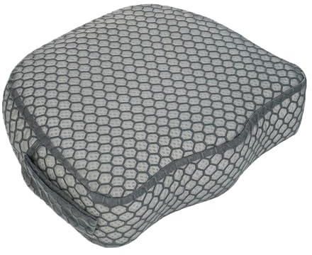 Loyimioo Cojín elevador de bañera antideslizante con peso ergonómico para spa, diseño antiflotante, secado rápido, para piscina/bañera/spa, color gris