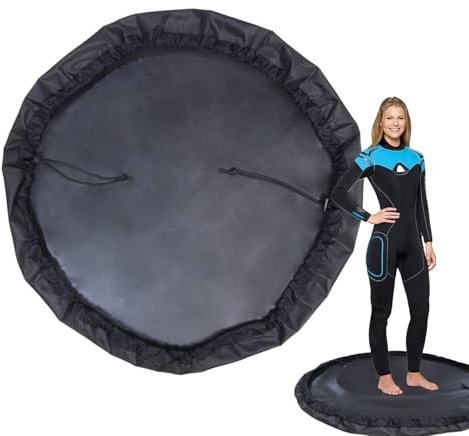 Alfombrilla de Cambio de – Alfombrilla Impermeable a Prueba de, Suave para Deportes acuáticos al Aire Libre, de Neopreno de Playa de Secado rápido, diseño Ligero y portátil |