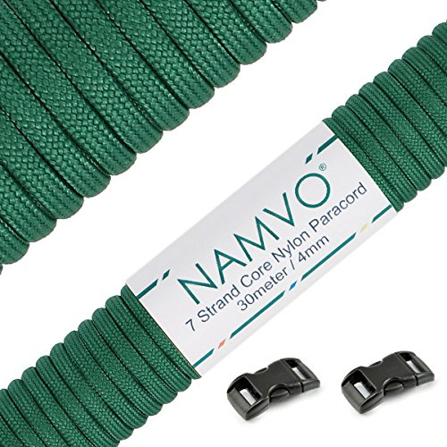 Namvo 550 fallskärmslina typ III, 7 trådar, total längd 30 meter, enfärgad BZ00213