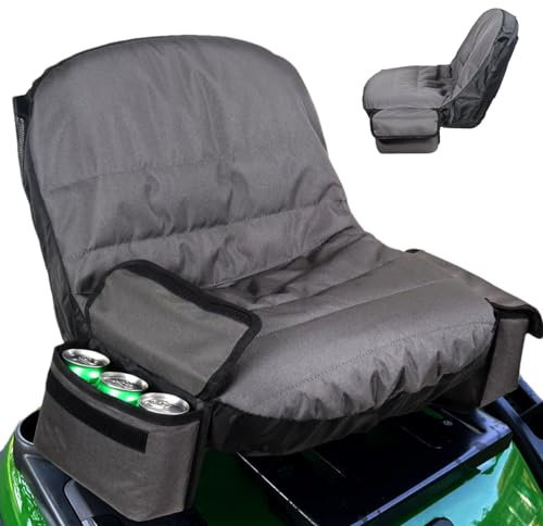 Funda para asiento de tractor, funda para asiento de cortacésped - Funda para asiento de cortacésped para exteriores, para tractor de montar,Herramienta protectora de asiento con diseño antideslizante