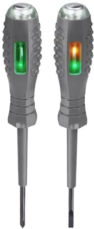 Rilevatore Di Elettricità Per Cacciavite, 2 Pezzi Cacciavite Per Rilevatore Di Elettricità 2 In 1, Cacciavite Cercafase Reversibile, Cacciavite Magnetico Rilevatore Di Elettricità