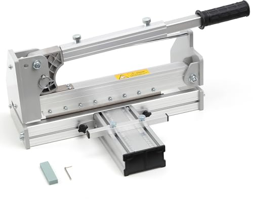 TILER Laminatschneider Vinylschneider 300mm Schnittbreite, 12mm Schnitttiefe, für Laminat, Vinyl, Parkettarten, Bambusböden, Täfelung, Kork und mehr, LVP, LVT, WPC, SPC, PVC, VCT