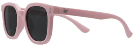 Surf Monkey Occhiali da sole polarizzati per ragazzo/ragazza | Protezione UV400 100% UVA e UVB sicuri | BPA free | 3-12 anni, Rosa, 45 mm