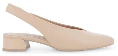 Melluso Décolleté in Pelle Rosa Cipria Tacco Basso Comfort 40 / Rosa