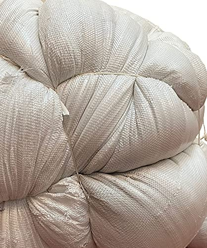 www.espumaencasa.es Bolsa de Relleno Algodón Sintético de 18kg - Fibra Hueca Siliconada - Totalmente Cardada - Sin Olor, 100% Poliéster - Hipoalergénica, Antiestática y Antibacteriana