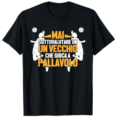 Beach Volleyball Sport Volley Vecchio Gioca A Pallavolo Maglietta