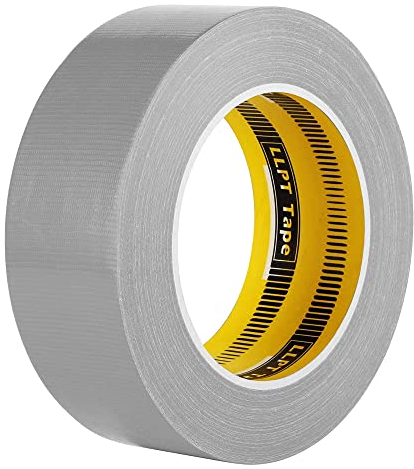 LLPT Klebeband Panzertape Gewebeband Panzerband Premium-Qualität 40MM*30M*0.28MM Leicht reißbar Rückstandsfrei Starker Kleber Farbe Splitter (DT402)