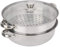 Olla de Vapor, Olla de Vapor de 2 Capas lagostina. ¿Qué Tan Grandes Son las ollas? Sopa de Baño María Al Vapor Utensilios de Cocina de Acero Inoxidable 27 Cm 11 Pulgadas