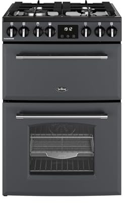 Belling Farmhouse 60cm Dual Fuel Cooker - Anthracite