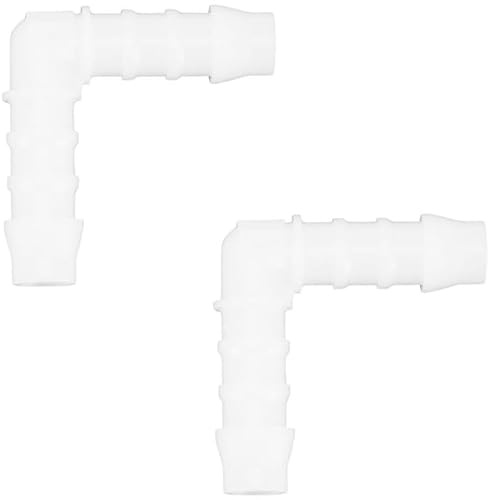 cyclingcolors 2x raccord de durite droit en L diamètre 8mm connecteur tube tuyau carburant essence tracteur tondeuse voiture