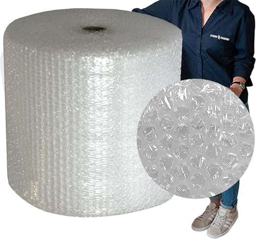 Large Roll Bubble Wrap 500mm x 25m Packing Air 20mm Diameter Bubbles Packaging For House Moving & Packing Storage Boxes