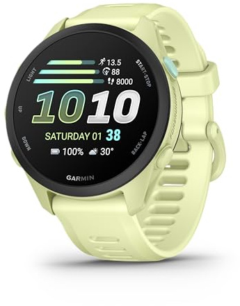 Garmin Forerunner 70 Löparklocka, AMOLED, 43mm, Citronfärgad