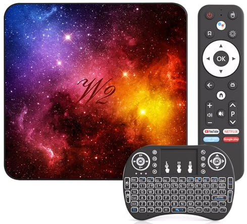 Android TV-box 14,4 GB+128 GB, 8K, wifi 6, BT 5.0, HDMI och USB 2.0/3.0