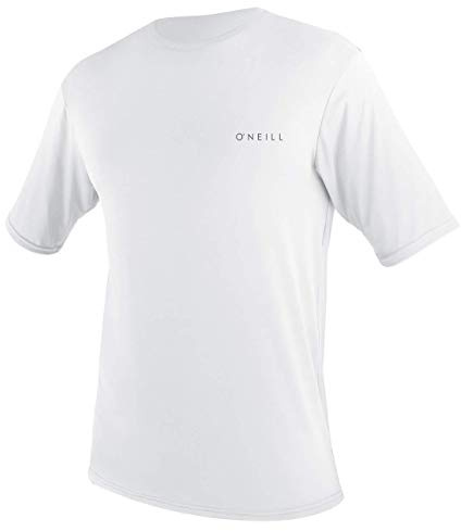 O'Neill Herren Basic Skins LSF 30 + kurzärmeliges Sonnenshirt, Weiß, Größe L