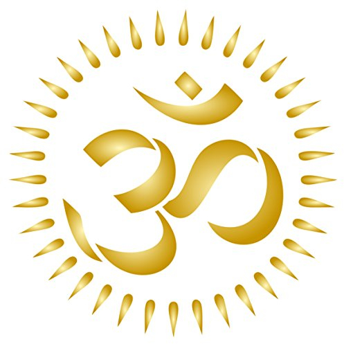 Om Schablone - 11.5 x 11.5cm - M