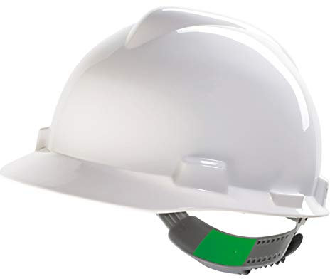 MSA V-Gard Hard Hat Safety Helmet 6 Colours MSAGV Colour=White
