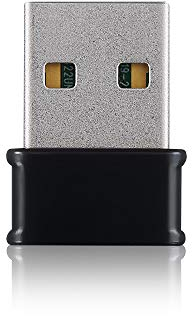 Zyxel Dual-band Wireless AC1200 Nano USB Adapter – Support MU-MIMO for lag-free network experience. Advanced security of WEP/WPA/WPA2/WPA3 encryption [NWD6602]