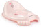 BABYLON Flipper Klodeckel Toilettensitz für Kinder Anti-Rutsch Ergonomisch. Baby toilettentrainer mit Haken. Klositz für kinder für Mädchen und Jungen. WC Sitz Kinder, Baby Zubehör Rosa