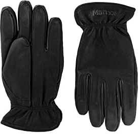 Marmot Herren Basic Work Glove, gefütterte Lederhandschuhe, robuste Arbeitshandschuhe, mit schnelltrocknendem Innenfutter