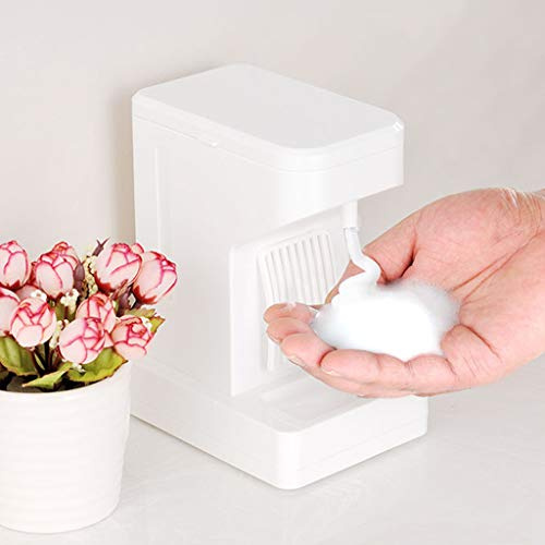 Dispensador de jabón de Espuma Desinfectante de Manos de Espuma Dispensador de jabón con Sensor automático Inteligente de la máquina, Adecuado para Cualquier desinfectante de Manos