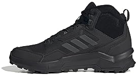 adidas Herren Terrex AX4 Mid Gore-TEX Hiking Shoes Wanderschuhe, Core Black/Carbon/Grey Four, 45 1/3 EU