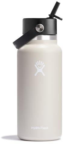 Hydro Flask Wide Flex Straw Cap Oat 32 Oz
