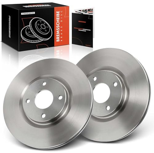 Frankberg 2x Bremsscheiben Vorderachse Links Rechts Kompatibel mit Ecosport 1.0L 2017-2023 Bremsscheibensatz Ecosport 1.5L 2015-2023 Replace# 2147409
