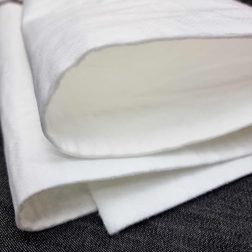 TFG Fusible Iron On Volume Fleece Wadding Batting Sold By The Metre 30cm Wide Bag Making Sewing Quilting Crafting (1 Metre)