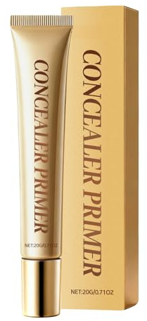 Face Primer & Color Corrector, 20g Long-Lasting Makeup Base, Pore-Blurring & Hydrating Primer, Lightweight Formula for Smooth Finish, For Office, Wedding, Party & Daily Use (1)