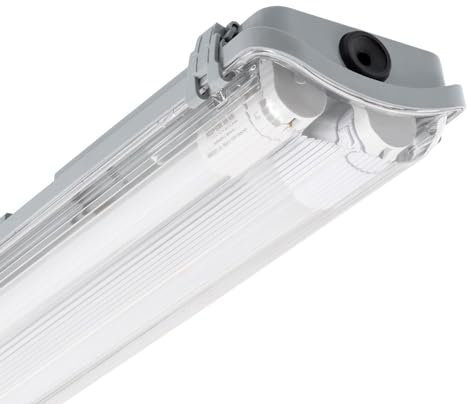 LEDKIA LIGHTING - Réglette Étanche LED 150cm | 2 Tubes LED T8 | 4840lm | IP65 Protection | Usage Intérieur/Extérieur | Polycarbonate | Connexion Latérale, Blanc Neutre 4000K