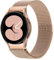 ABOVEACC Ersatzarmband Kompatibel mit Samsung Galaxy Watch 7/FE/6/5/4 Armband 40mm 44mm, Magnetisch Einstellbar Edelstahl Metall Armbänder für Damen Herren, Roségold