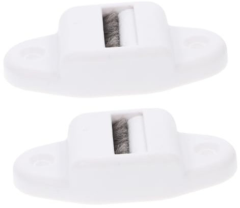 jojofuny Blind Belt Replacement Window Guide Roller Shutter Belt Assembly Curtain Blind Accessory 2pcs Plastic Guide Head 23mm Roller