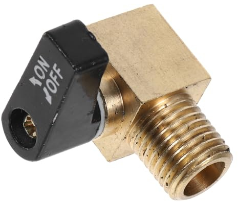 UKCOCO Vanne de Drain Miniature Cuivre pour Compresseur Air Accessoire de Connexion et Durable pour Applications et Industrielles