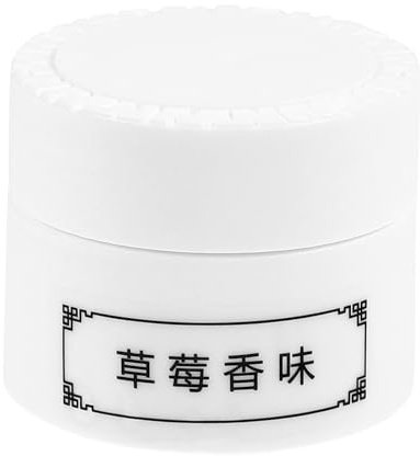 NOLITOY Crème Dissolvante pour Extensions de Cils 12 G Nettoyant pour Colle à Faux Cils Crème Démaquillante Parfum Fraise Adaptée Usage Personnel et Professionnel