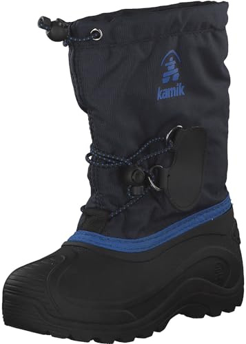 Kamik Unisex-Kinder Southpole4 Winterstiefel, Blau (Navy), 35 EU