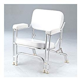 Gen3 Marine Padded Deck Chair Stainless Frame