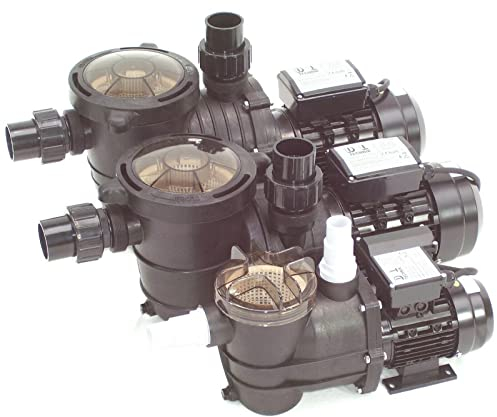 Poolfilterpumpe Poolpumpe Schwimmbadpumpe Umwälzpumpe Pool Pumpe Sandfilter (Poolfilterpumpe 8000 l/h)