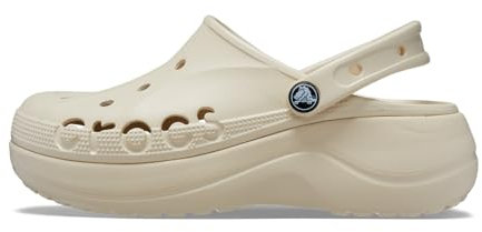 Crocs Baya Platform Clog 39-40 EU Winter White