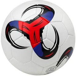 Grip Active Durable Football – Size 5 | Lightweight Soft Touch PU Training & FootBall for Kids, Youth & Adults | Indoor & Outdoor, High Performance Training Ball for Men and Women (Red,Black,Navy)