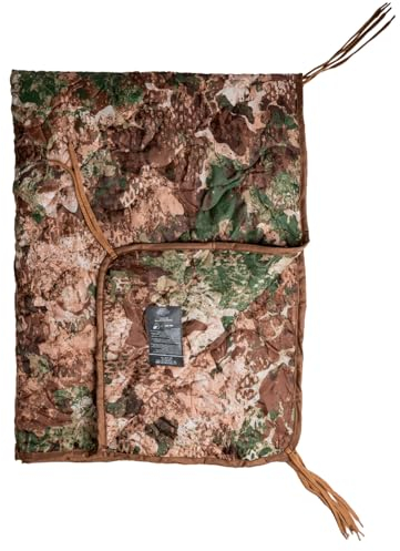 Mil-Tec Ripstop-Poncho-Auskleidung, leicht, tragbar, langlebig, Polyester, vielseitiger Poncho-Einsatz, kann als Schmusetuch, Decke, Bodenmatte, Schlafsack verwendet Werden, Tragetasche im