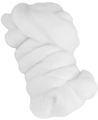 8 Colori 55g Lana Colorata per Infeltrimento Ad Ago, Filato di Lana per Infeltrimento Ad Ago Feltro a Mano Materiali Artigianali Fai-da-te, Materiale per Lavori Manuali di