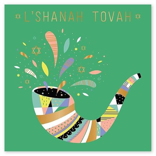 Davora Jewish New Year Greeting Card with Envelope