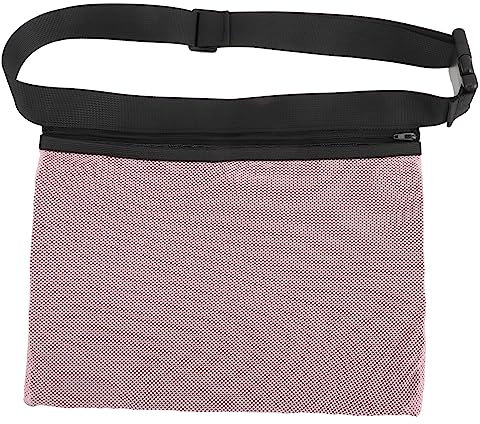 HONMEET 1stück Tennisball Halter Tasche Verstellbare Mesh Hüfttasche Für Tennis Golf Und Baseball Tragbare Ball Aufbewahrung Mit Gurt Atmungsaktives Design Für